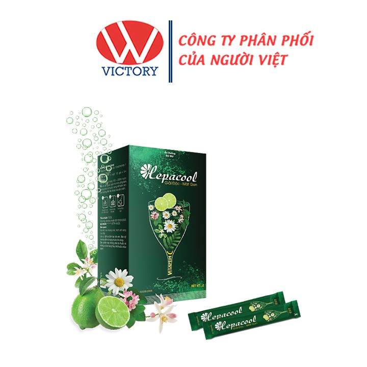 Bột sủi Hepacool  - Hỗ Trợ Thanh Nhiệt Và Giải Độc - Victory Pharmacy