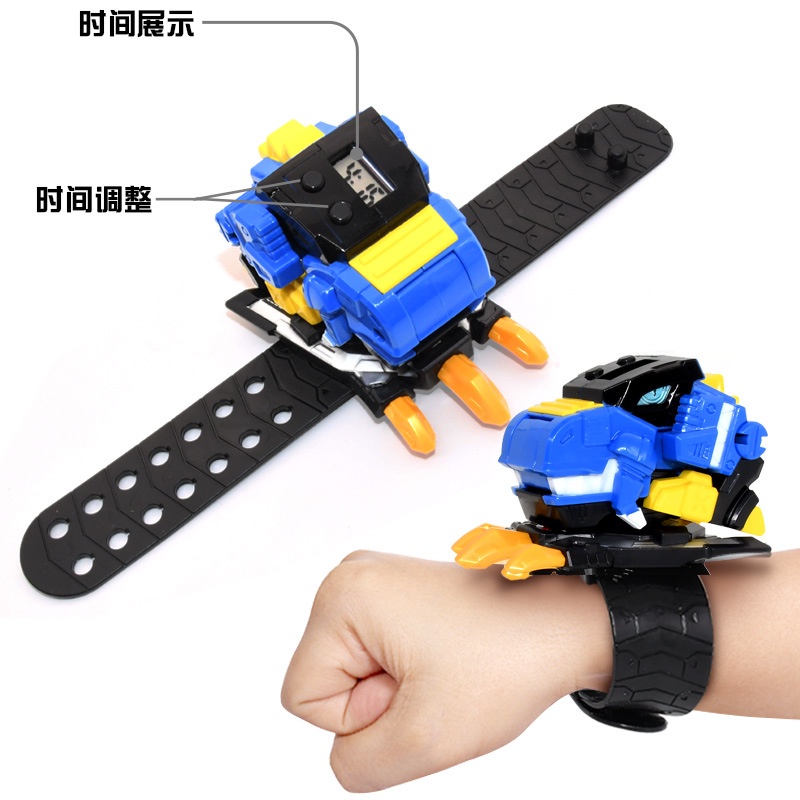 Đồng hồ đồ chơi biến hình khủng long độc đáo