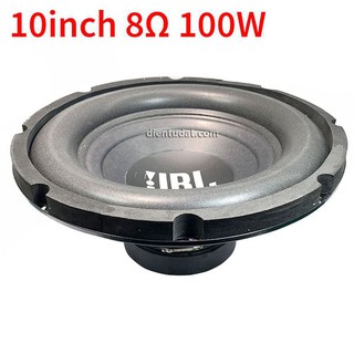 Loa Siêu Trầm Đen 10inch - Củ Từ 100mm