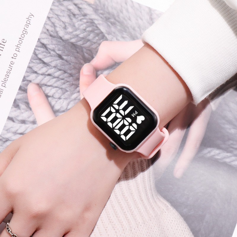 Mới Đồng Hồ Điện Tử Chống Thấm Nước Có Đèn LED Y1 Cho Bé
