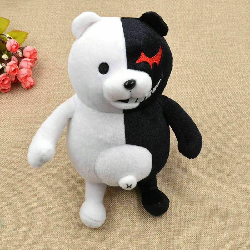 Gấu Bông Danganronpa Monokuma 14 &quot;Màu Trắng Đen