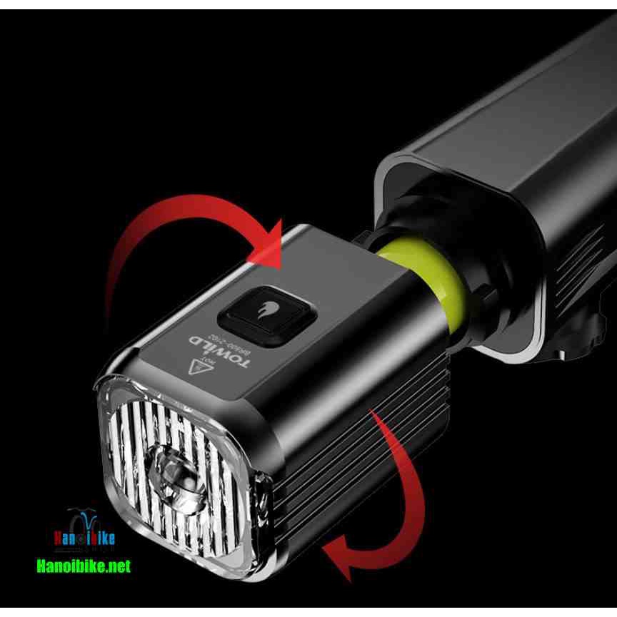 Đèn siêu sáng xe đạp Towild BR800