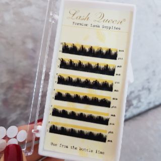 MI KATUN .MIX SIZE 8mm - 12mm. ĐỘ CONG J & C ( cong tự nhiên )