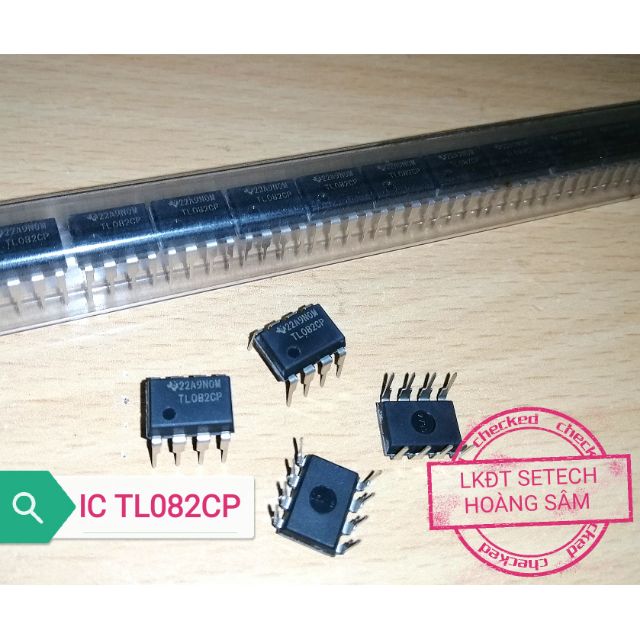 TL082 TL082CP IC OPAmps chân cắm DIP(8)