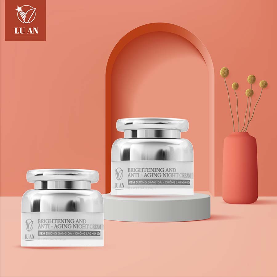 Kem Giảm Nếp Nhăn Và Săn Chắc Da V LU AN Brightening And Anti-Age Night Cream 30gr