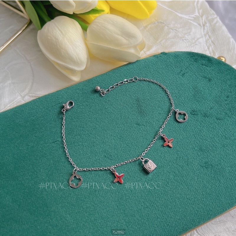 ᴾᵀᴺᵃᶜᶜ Lắc tay titan ổ khoá dây mảnh . L8728.88902