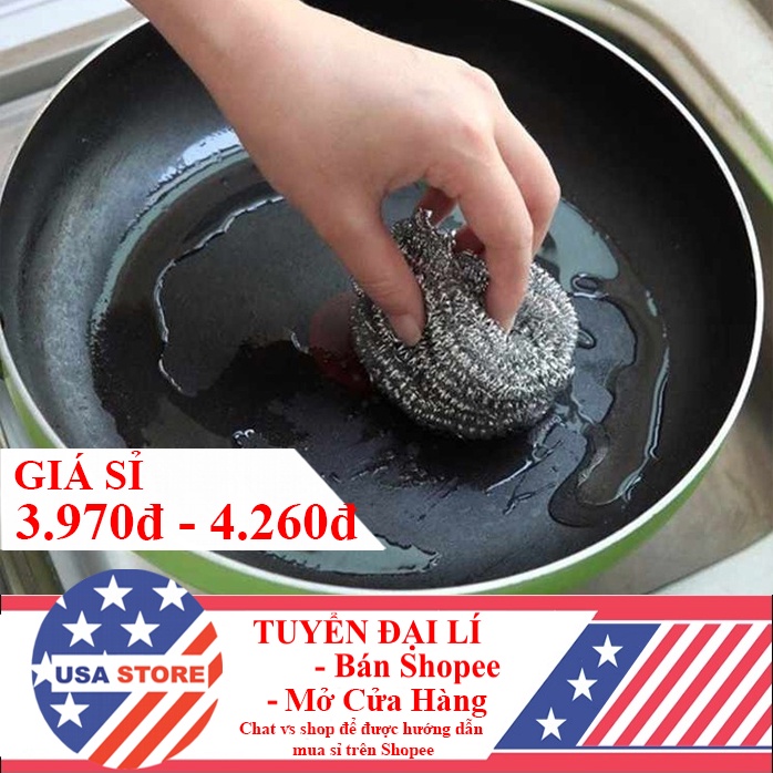Miếng Nhùi Cọ Xoong Nồi Kim Loại Siêu Bền J7