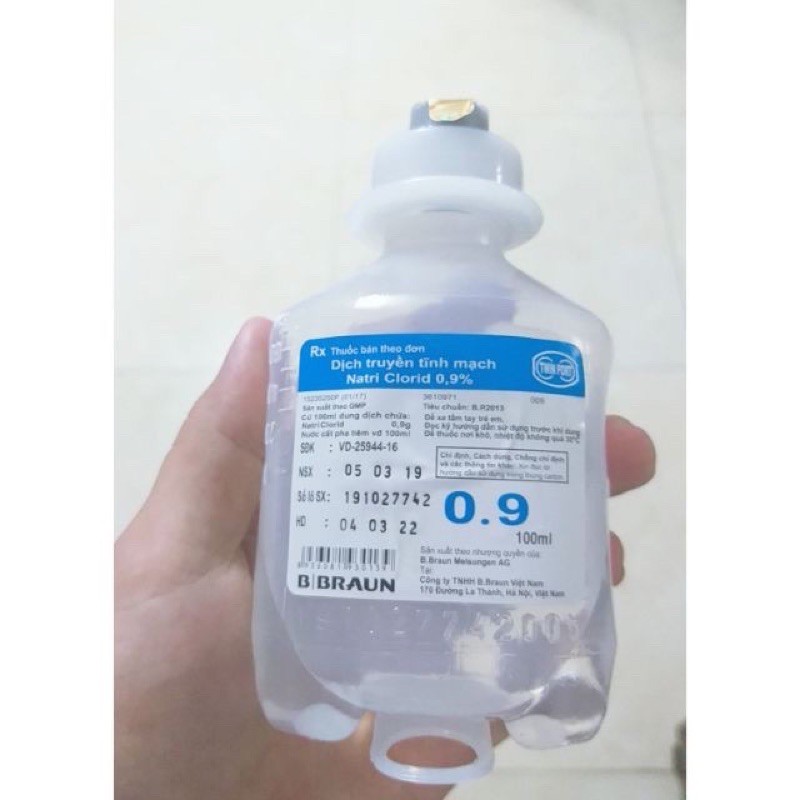 Bịch Muối Truyền 100ml