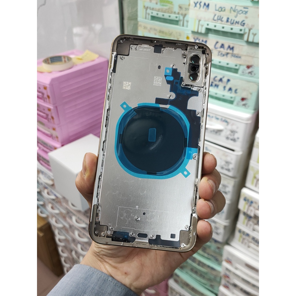 Vỏ xsmax thay full lưng sườn mới XS Max