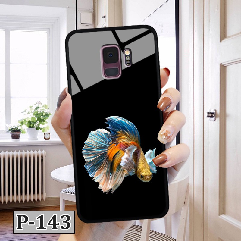 Ốp Samsung Galaxy S9 - lưng kính in hình 3D
