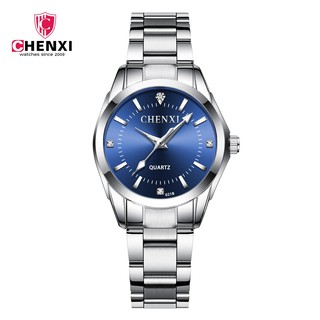 Đồng Hồ Nữ Chính Hãng CHENXI Giá Rẻ Dây Kim Loại Cao Cấp Mặt Đồng Hồ Đính Đá Đẹp Sang Chảnh