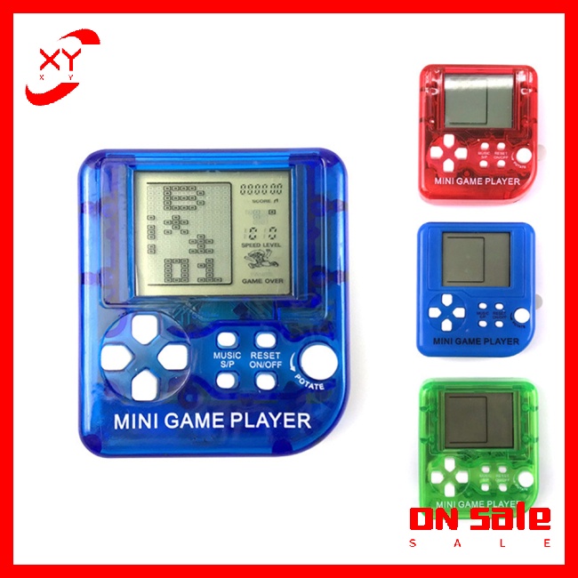 Máy Chơi Game Cầm Tay Mini Cổ Điển Kèm Móc Khóa Tiện Lợi