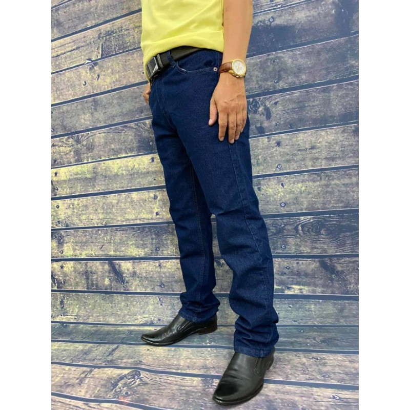 Quần jeans Nam ống suông vải cao cấp không phai màu quân giữ form ,đủ size đặc biệt có size cho người trên 100kg