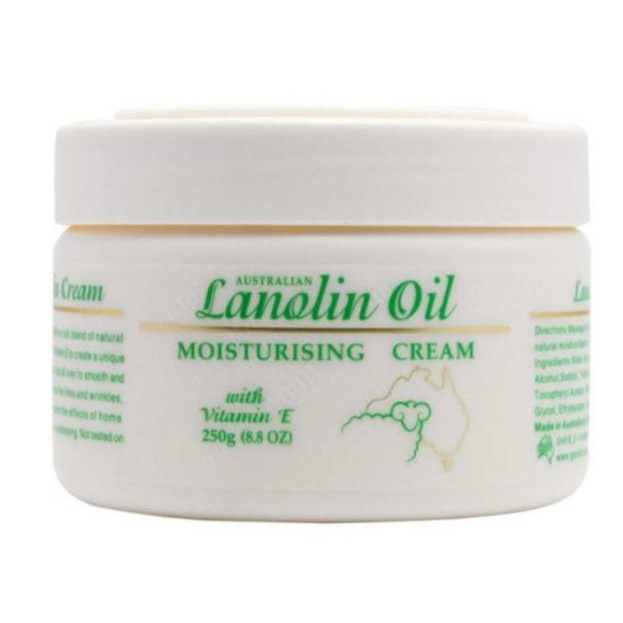 Kem Mỡ Cừu LANOLIN OIL dưỡng ẩm hộp 250 gr  hàng nội địa Úc