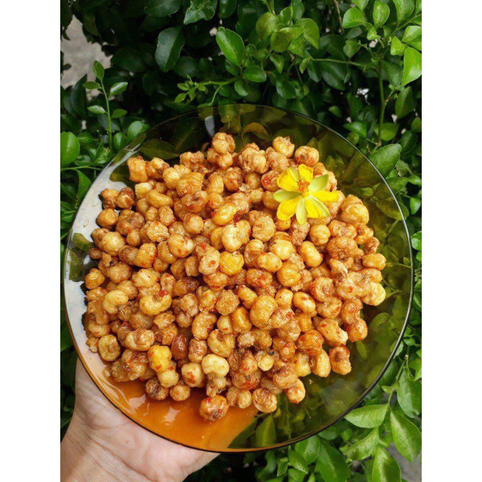 Bắp rang tỏi ớt Gói 500.Gram - Bắp rang mắm tỏi - Bỏng Ngô Cay