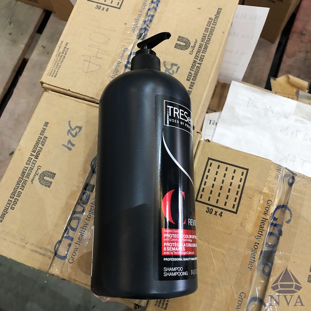 Dầu gội đầu Tresemme cho tóc nhuộm 1.15L nhập Mỹ giúp duy trì màu tóc, giữ nếp, phục hồi tóc hư tổn chuẩn solon