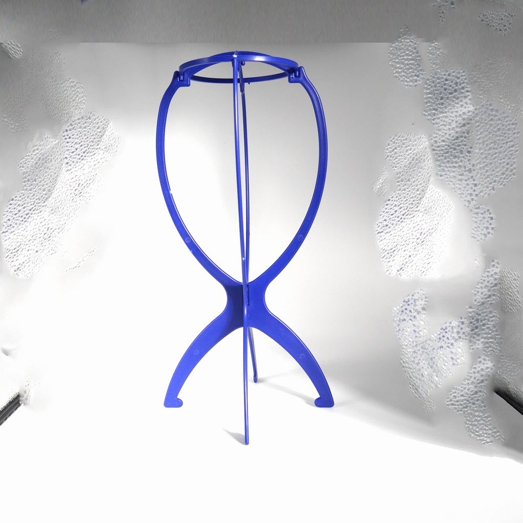 Giá đỡ wig 3 mảnh các màu, giá đựng trưng bày tóc giả