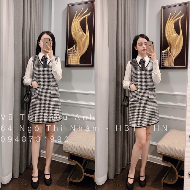 Set váy dạ mix somi