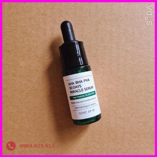 Serum giảm mụn some by mi aha-bha-pha 30 days 10ml