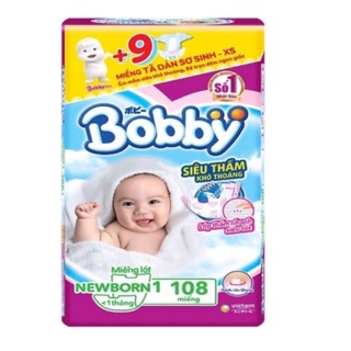 Miếng lót nb1 bobby 108 miếng