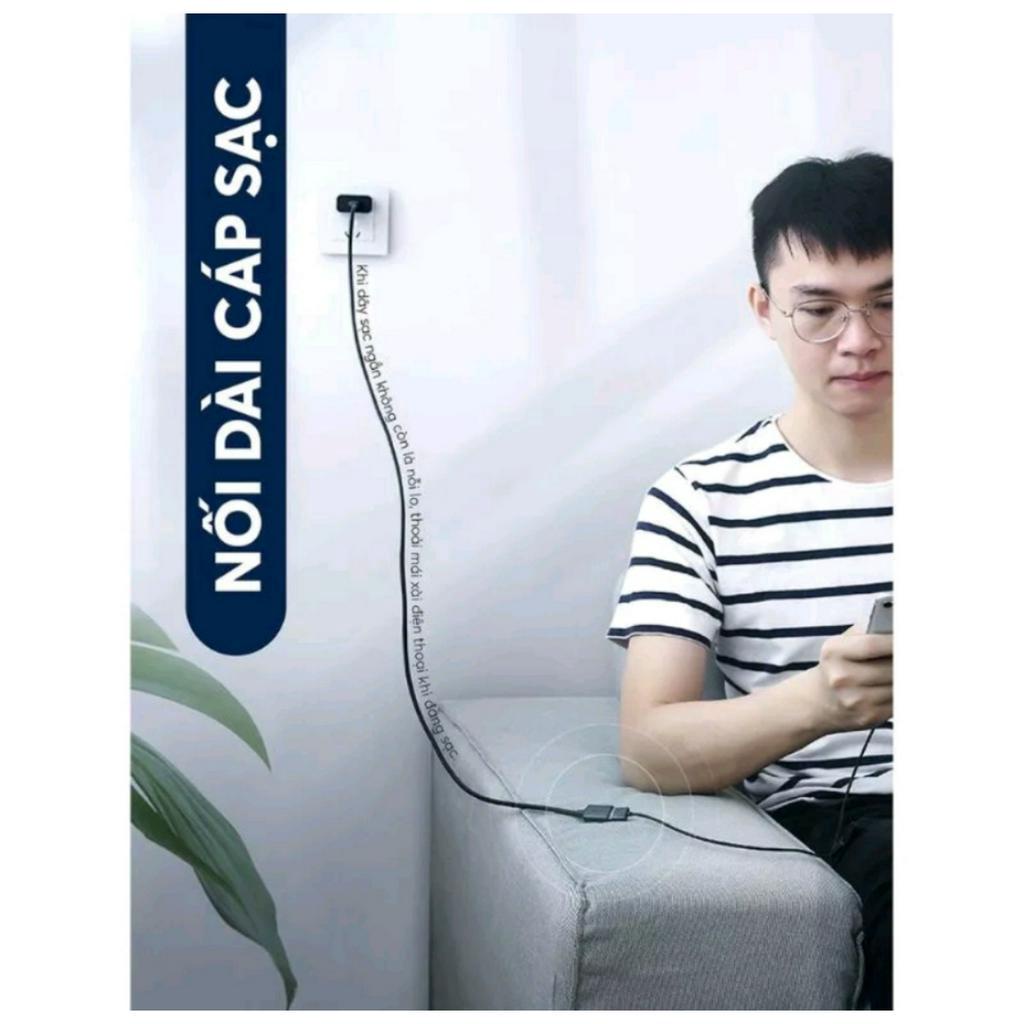 Cáp nối dài USB 2.0 dài 1m Chính hãng Ugreen 10314 cao cấp