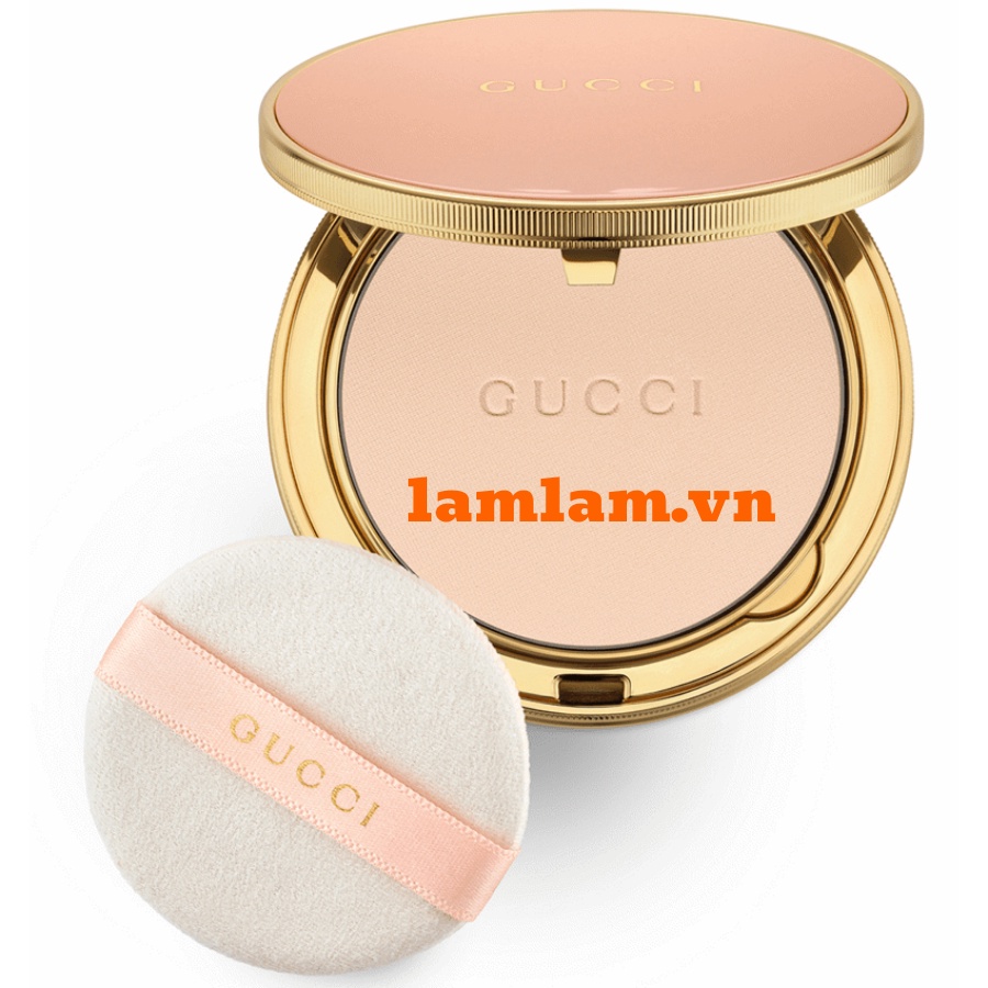 [Phấn Phủ Gucci Fullbox Chính Hãng] Phấn Phủ Dạng Nén Kiềm Dầu Tốt Gucci Poudre De Beaute Mat Naturel Màu 02