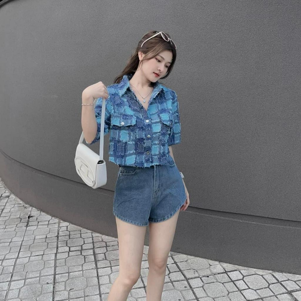 Sơ mi bò tua mềm siêu hót_23241