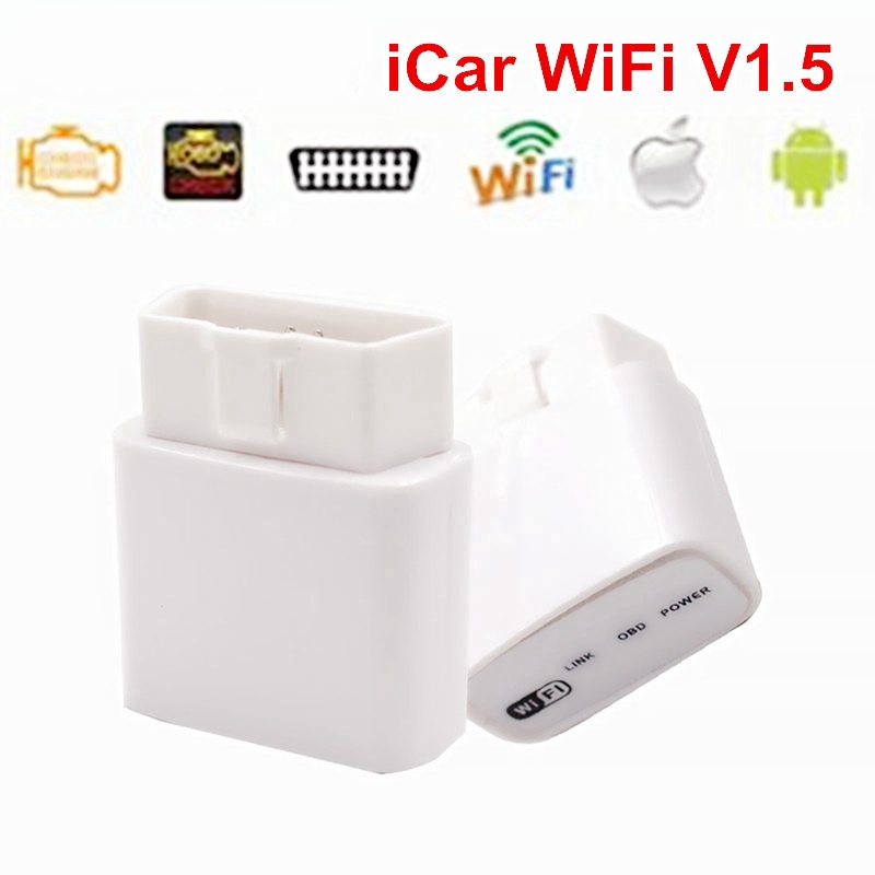 Vgate WiFi iCar obdii ELM327 iCar WiFi obd2 Máy quét chẩn đoán cho ios / android pc ICAR ELM327 Đầu 