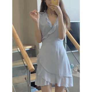 The less people know in the summer of 2022, the better the series of pure wind-wrapped dresses show that they are thin and have a good figure.
