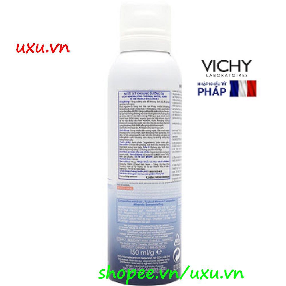 Xịt Khoáng 150Ml Vichy Dưỡng Da, Giữ Ẩm Và Làm Đẹp Da, Với uxu.vn Tất Cả Là Chính Hãng.