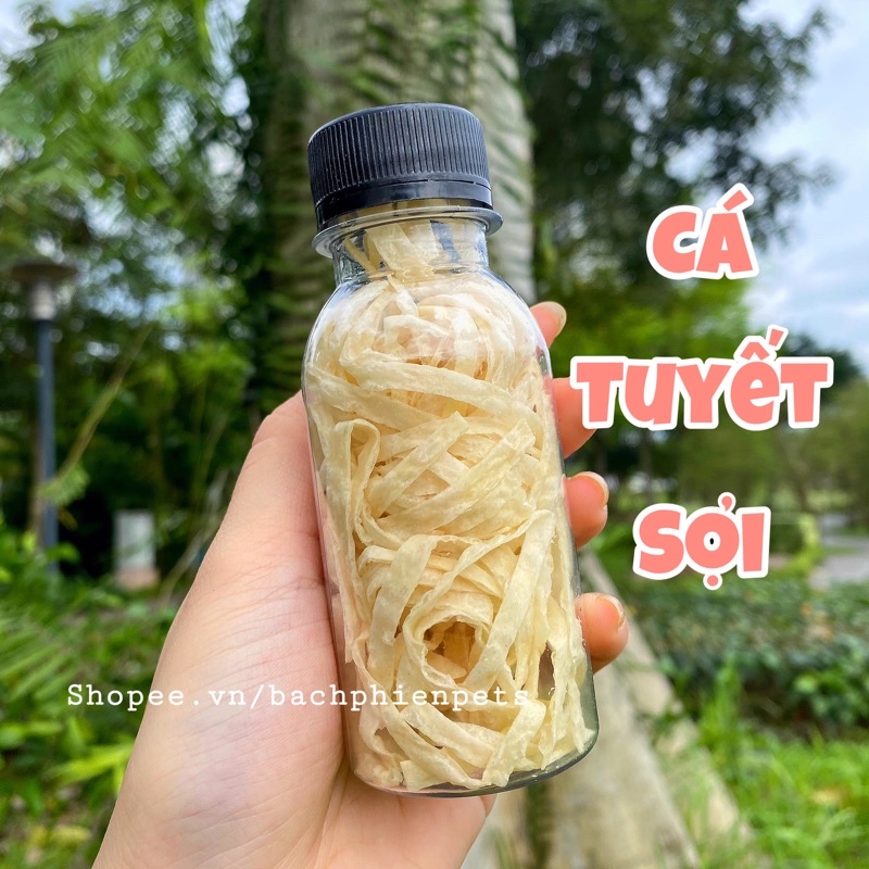 Cá Tuyết Sợi thức ăn cho Sóc Bay, Hamster lọ 100ml.