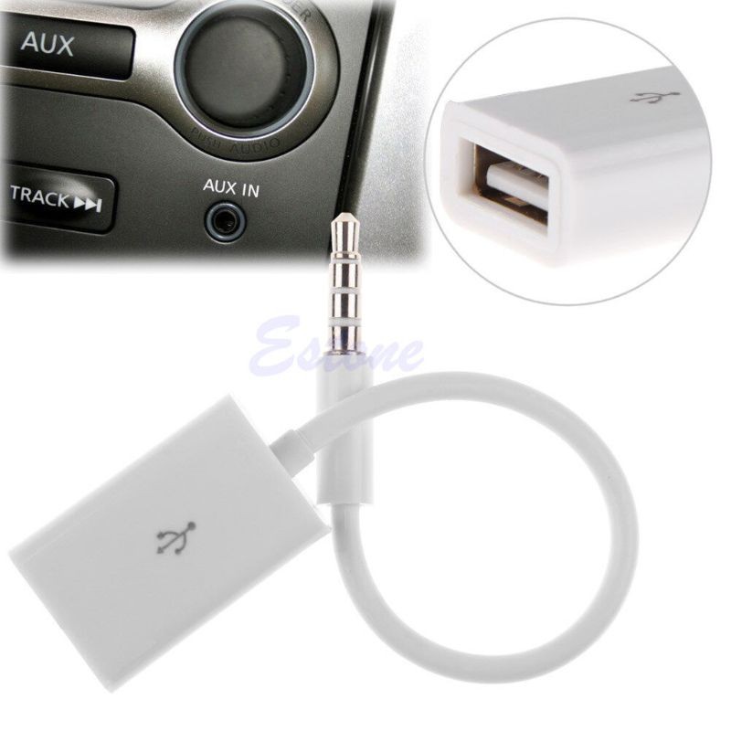 Dây cáp chuyển đổi âm thanh AUX 3.5mm sang USB 2.0