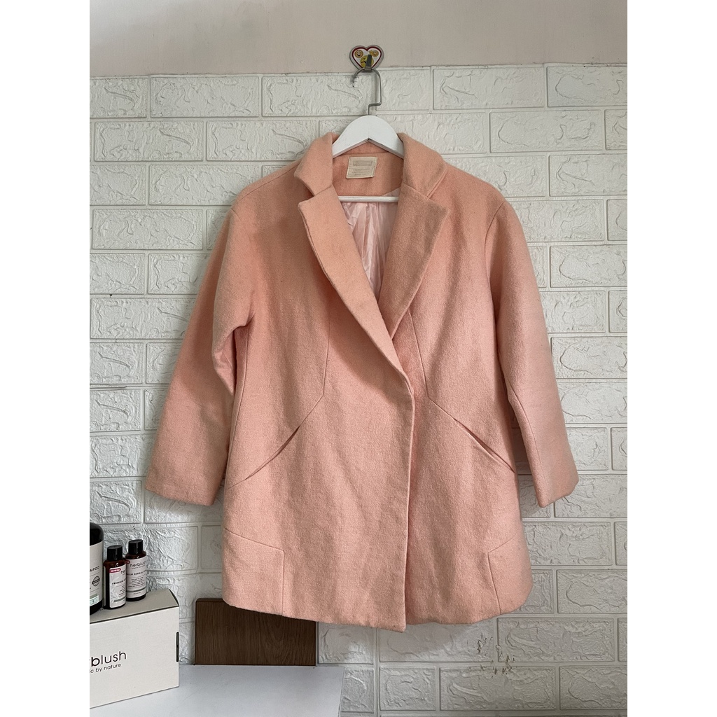 Áo khoác dạ dáng dài