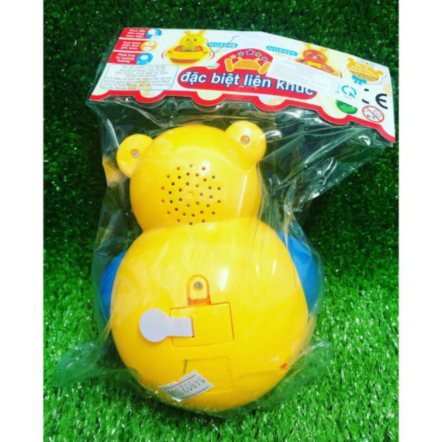 《HCM》Lật đật Gấu , Hổ , Ong loại lớn có đèn , nhạc , sẳn pin