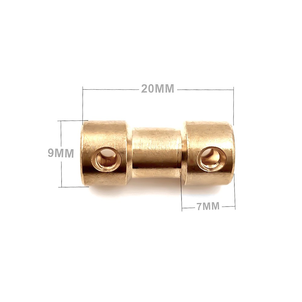 Khớp nối trục motor 3,17mm-3,17mm;3,17mm-5mm;3,17mm-6mm;3mm-3mm;3mm-5mm;4mm-5mm;5mm-5mm;5mm-6mm;6mm-6mm