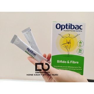 Optibac táo bón màu xanh lá cây