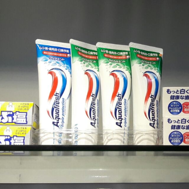 (Sỉ_ lẻ) [Date mới nhất] KEM ĐÁNH RĂNG AQUAFRESH 140G nội địa NHẬT BẢN