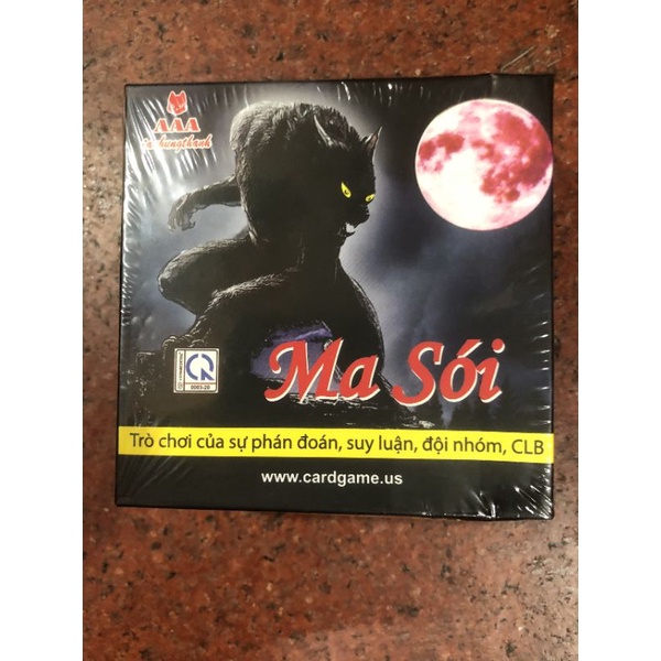 Bài Ma Sói Việt Hoá Hiệp Thành - Boardgame Ma Sói