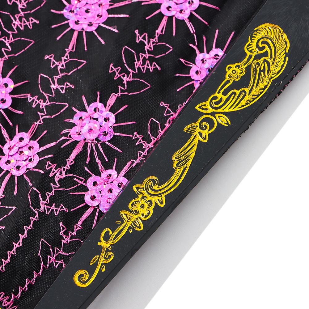 SUSANS Quạt Cầm Tay In Họa Tiết Phong Cách Trung Hoa Cho Cô Dâu