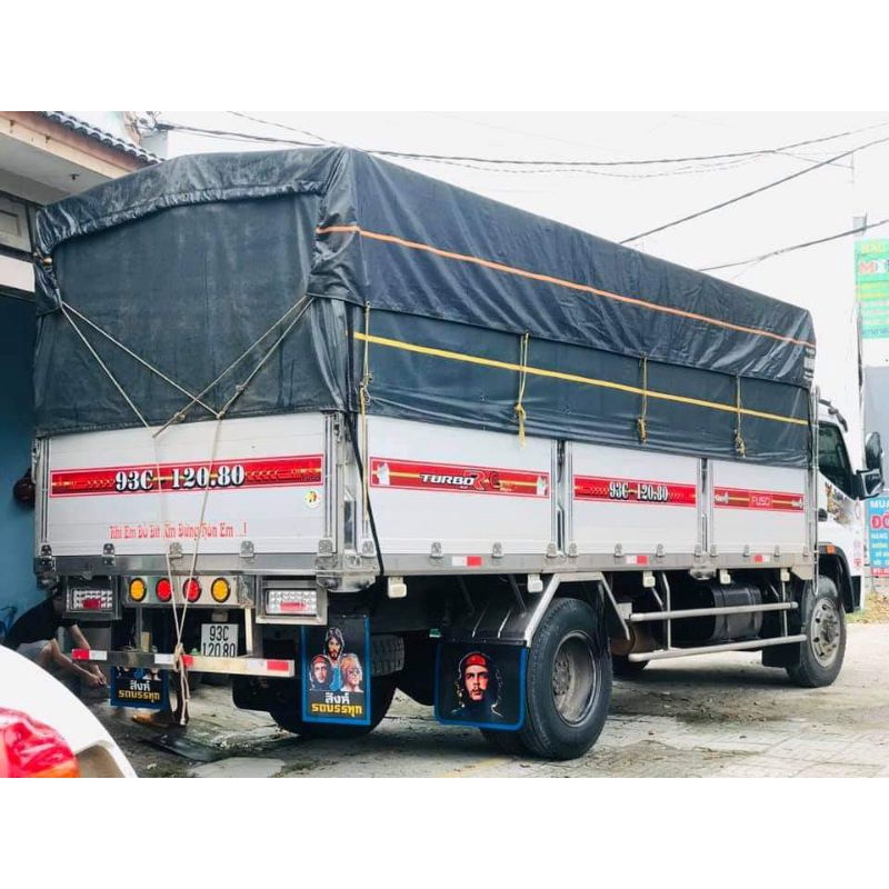 1 Cặp chắn bùn Thái 45x55cm, INBOX chọn hình hoặc ngẫu nhiên.