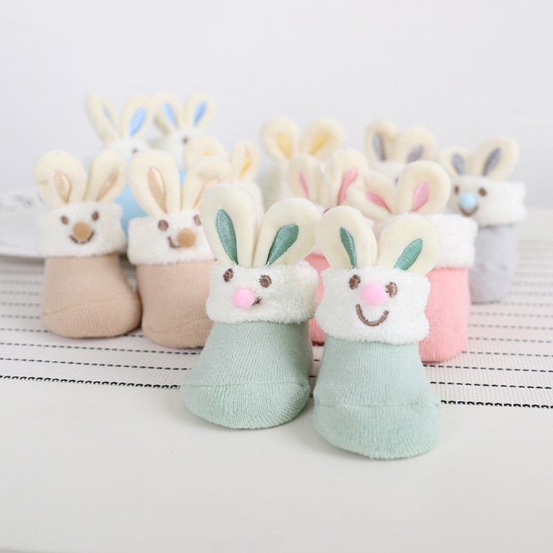 Vớ Cotton Chống Trượt Xinh Xắn Dành Cho Bé