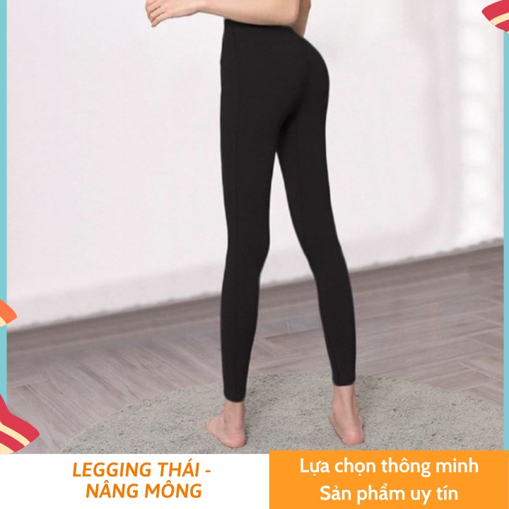 Quần legging nữ Thái cạp cao nâng mông, chất dầy đẹp [HÀNG SẴN SLL - ẢNH THẬT] | BigBuy360 - bigbuy360.vn