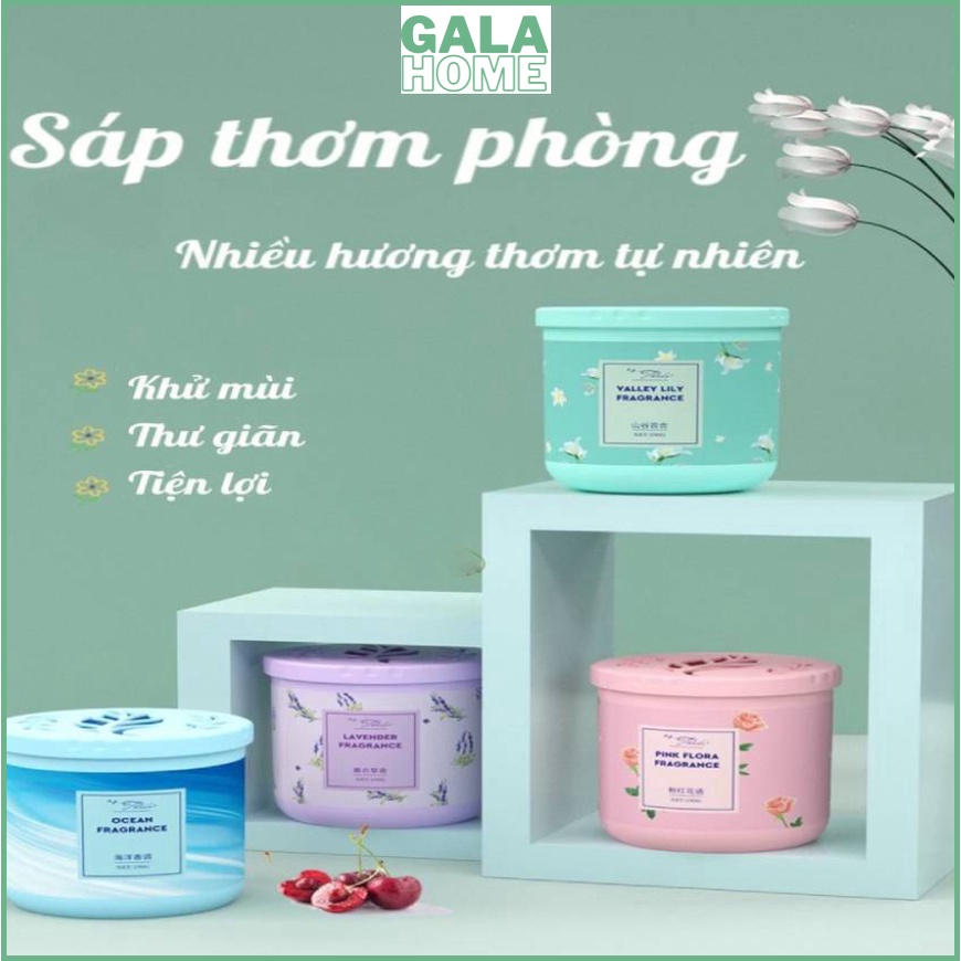 Sáp thơm THALO khử mùi phòng, xe ô tô, toilet tủ quần áo nội địa trung Sáp thơm phòng GALA HOME