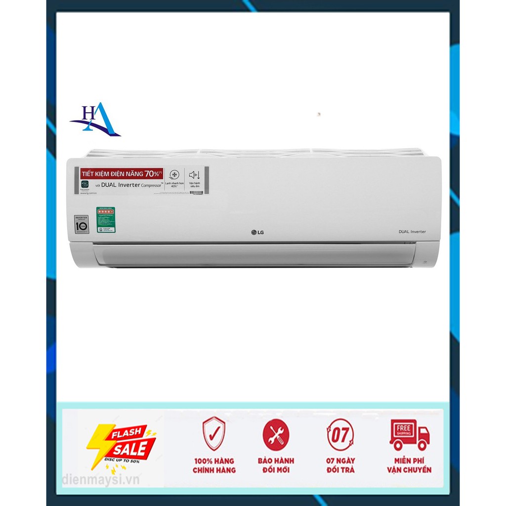 Máy lạnh LG Inverter 2 HP V18ENF (Miễn phí giao tại HCM-ngoài tỉnh liên hệ shop)