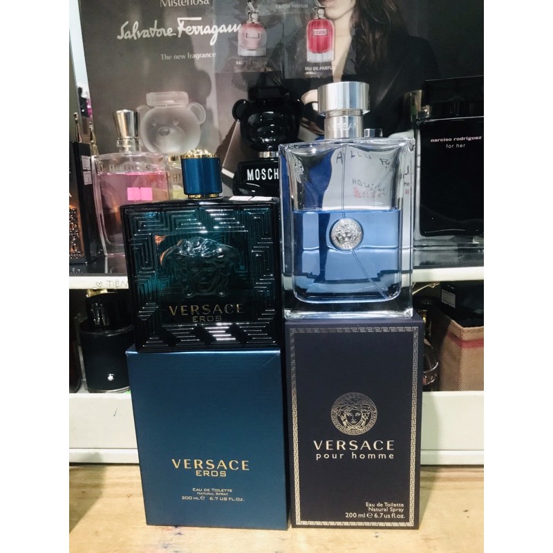 [Tiemchietnuochoa][Combo bán chạy Versace Eros edt & Pour homme edt For men]