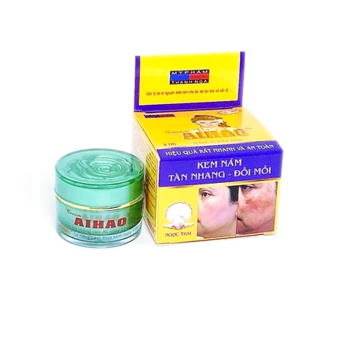 Kem Aihao nám tàn nhang đồi mồi