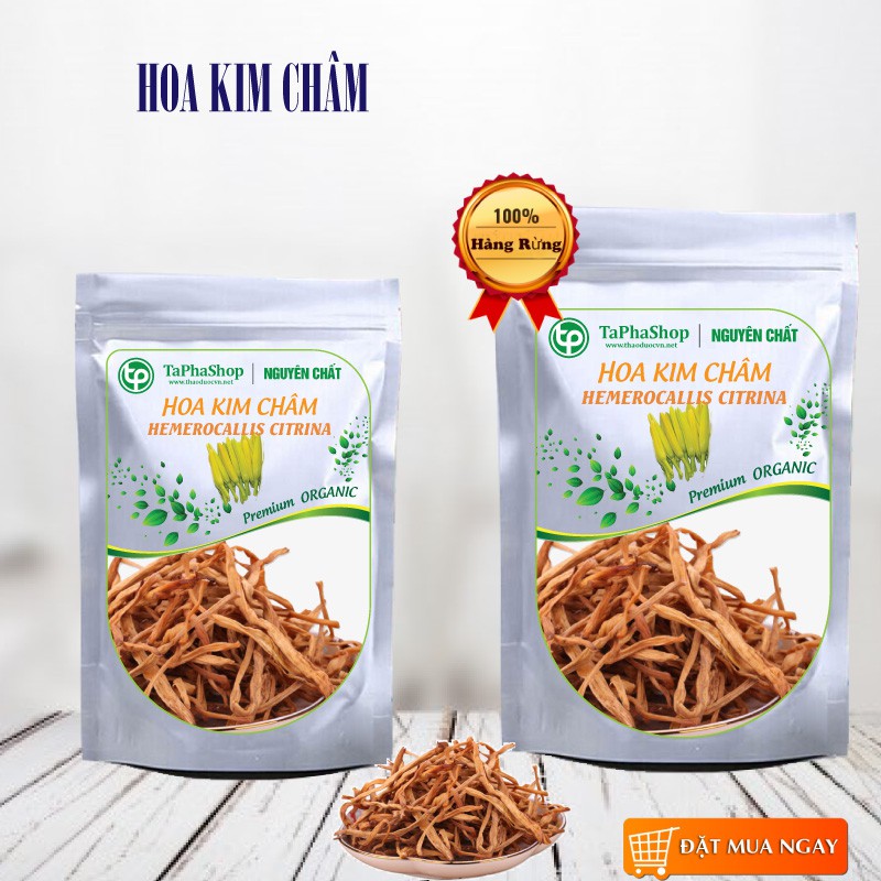 Hoa Kim Châm Khô 100g Nguyên Chất