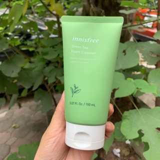 Sữa rửa mặt trà xanh innisfree mẫu 2019