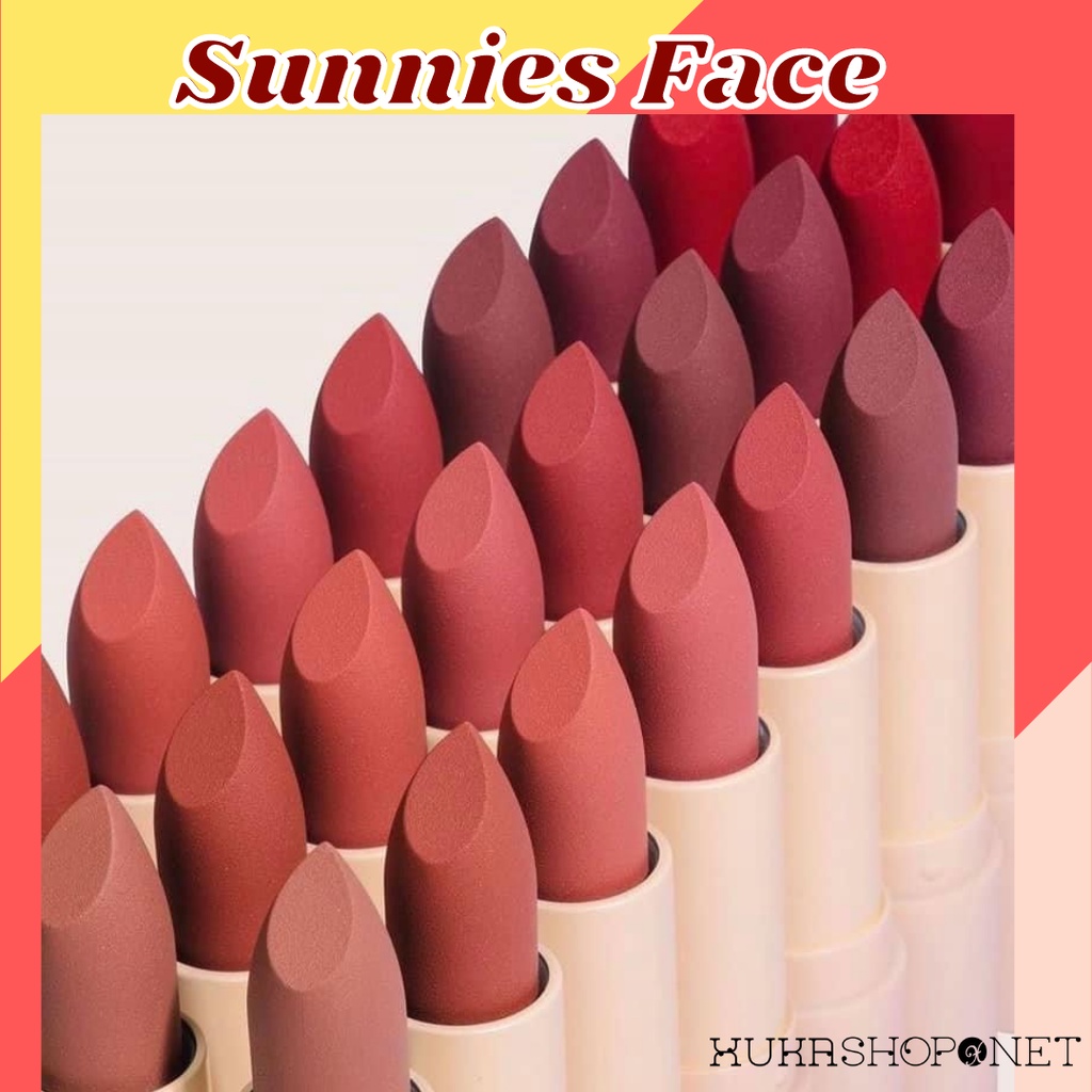 Son Sunnies Face- Son lì - Fluffmatte dùng cho trang điểm tự nhiên, lâu trôi (10g)