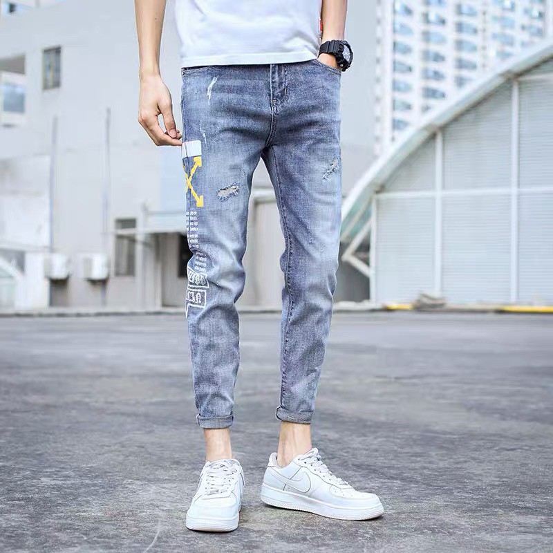 Quần Jean Nam - Quần Bò Nam co dãn ôm form tôn dáng chuẩn, quần jean thời trang cao cấp nam Muradfashion mẫu NT600